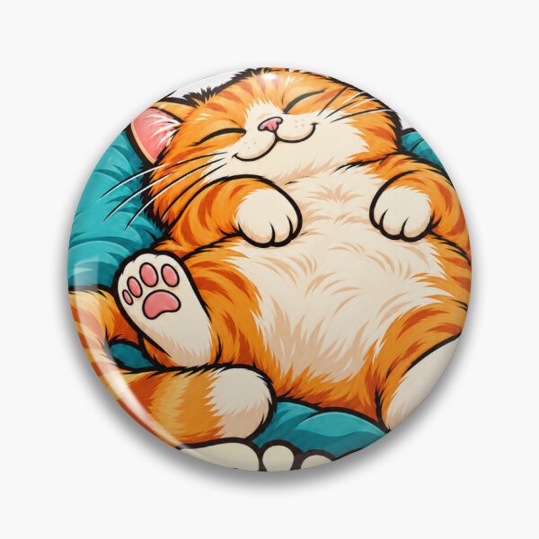 Item preview, Busy Doing Nothing Lazy Orange Cat designed and sold by FujinStore24.
