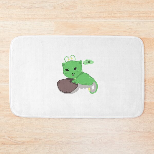 Item preview, Alien cat biscuiting pillow design designed and sold by MysticRacoon6.