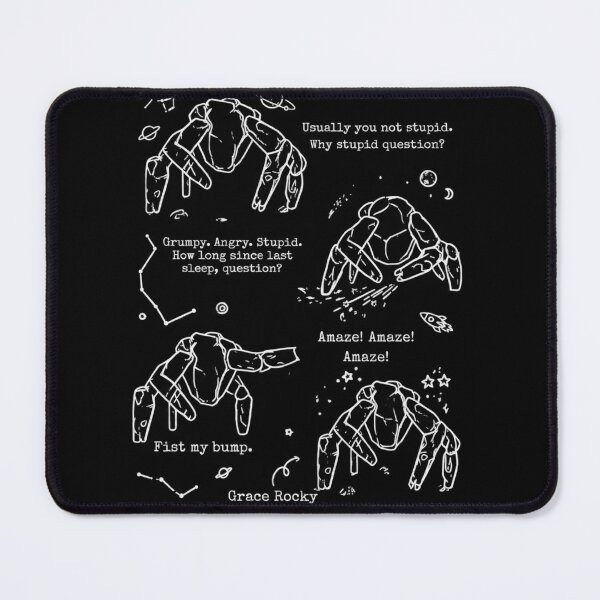 Item preview, Amaze Rocky Alien Project Hail Mary Sci-fi Quote Book Lover Fan Style Funny Space designed and sold by Ansitalo.
