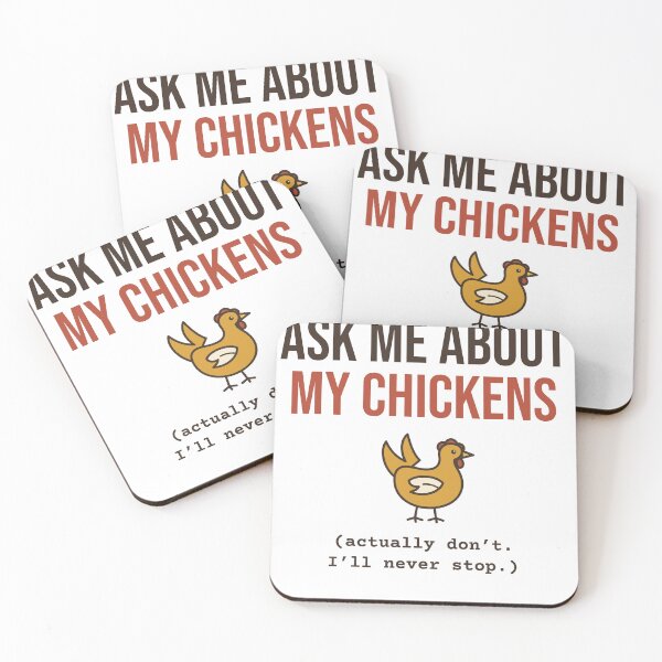 Item preview, Ask Me About My Chickens Funny Chicken Lover designed and sold by HenAndHeller.
