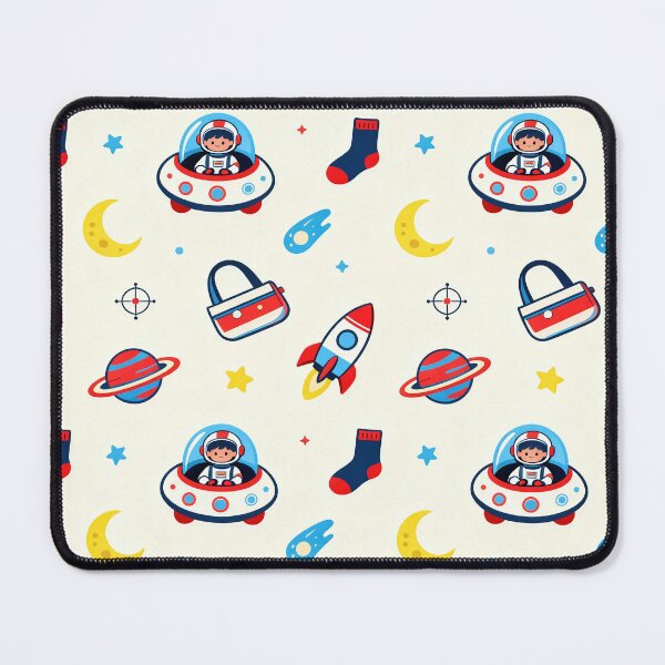 Item preview, Cute Kids Astronaut Space Adventure Pattern designed and sold by Mimoshi ⭐⭐⭐⭐⭐.