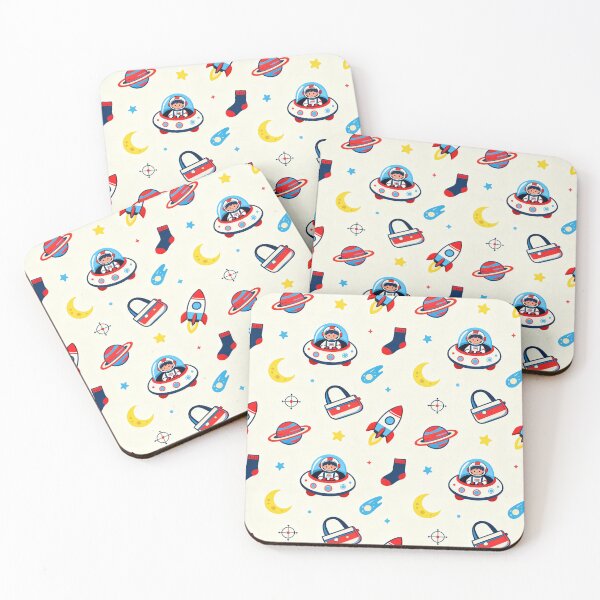 Item preview, Cute Kids Astronaut Space Adventure Pattern designed and sold by Mimoshi ⭐⭐⭐⭐⭐.