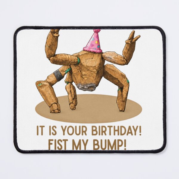 Item preview, Hail Mary Birthday Card Rocky Funny Sci-fi Movie Inspired Greeting Fist My Bump Blank Inside designed and sold by Ansitalo.
