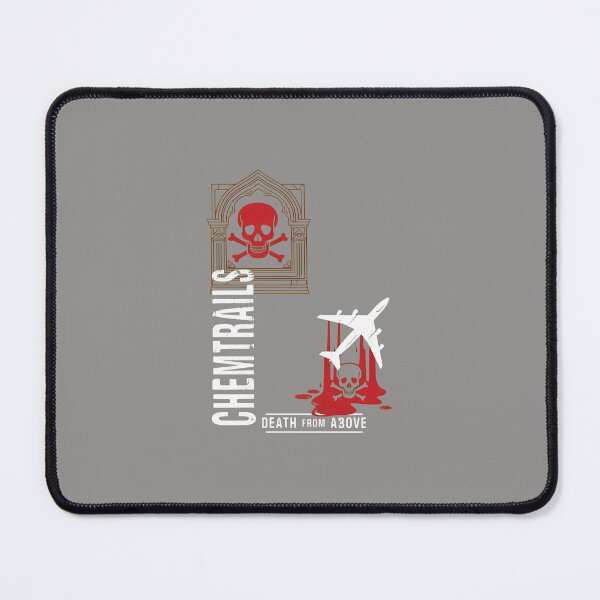 Item preview, Chemtrails Death From Above Conspiracy Jet-62 designed and sold by SarahSchugg.