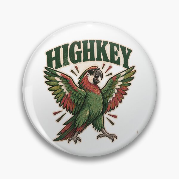 Item preview, Loud and Proud – Trendy Retro Streetwear Parrot  designed and sold by SimonasPeace.