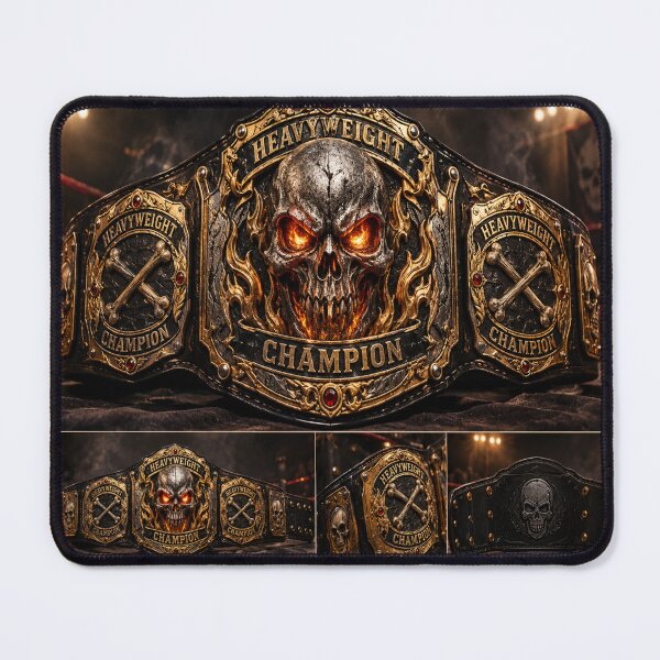 Item preview, Underground Heavyweight Champion Belt Collector Poster designed and sold by FABIOLART.