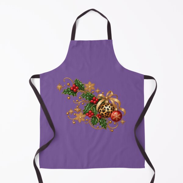Item preview, Leopard Bauble Christmas Holiday Design designed and sold by annenambiro.