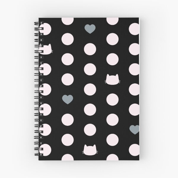 Item preview, Nagasaki Cats & Hearts – Polka Dot Style designed and sold by Nespera-Store.