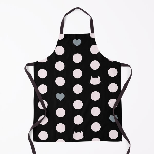 Item preview, Nagasaki Cats & Hearts – Polka Dot Style designed and sold by Nespera-Store.