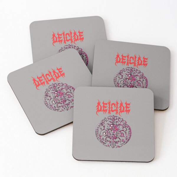 Item preview, DEICIDE Red Logo Grotesque Medallion Shirt-88 designed and sold by MarcEitel.
