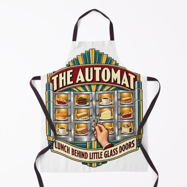 Item preview, The Automat – Lunch Behind Little Glass Doors – Vintage Art Deco Cafeteria designed and sold by Past in Threads.