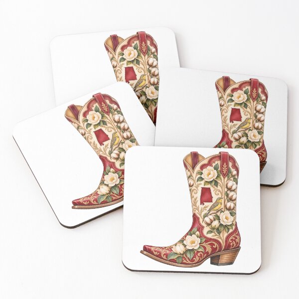 Item preview, Alabama Cowboy Boot designed and sold by Whimspired By Paxx.