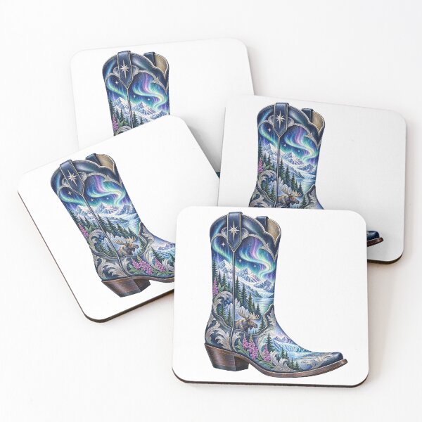 Item preview, Alaska Cowboy Boot designed and sold by Whimspired By Paxx.