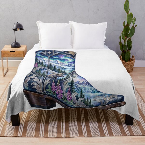 Item preview, Alaska Cowboy Boot designed and sold by Whimspired By Paxx.