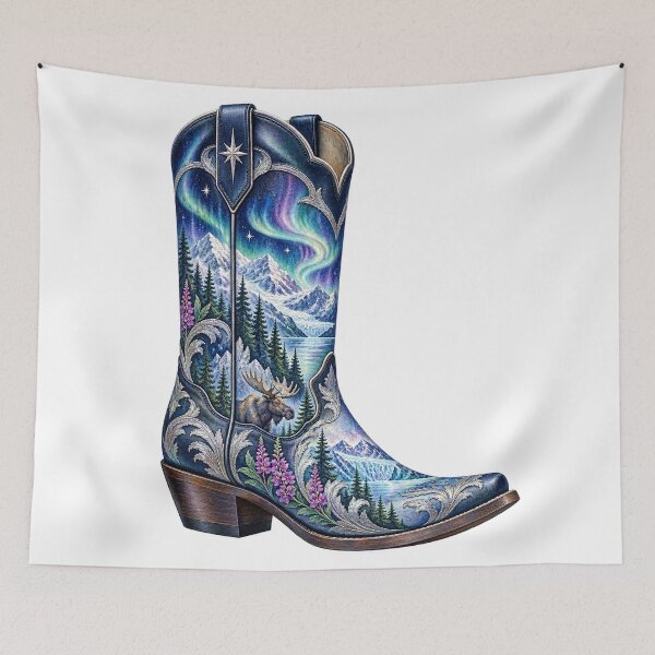 Item preview, Alaska Cowboy Boot designed and sold by Whimspired By Paxx.