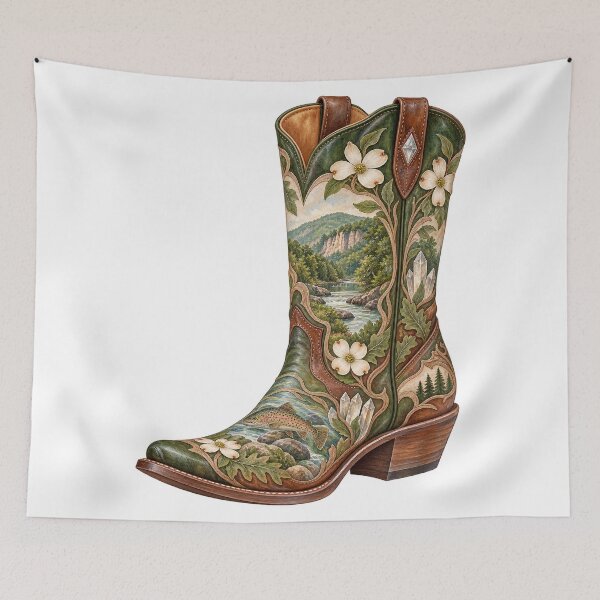Item preview, Arkansas Cowboy Boot designed and sold by Whimspired By Paxx.
