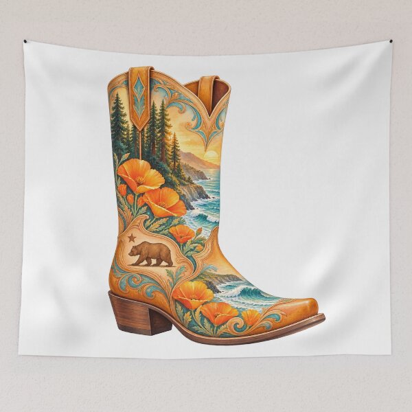 Item preview, California Cowboy Boot designed and sold by Whimspired By Paxx.