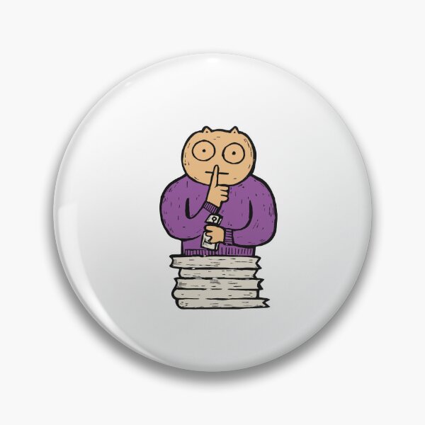 Item preview, Librarian Tarsier Shushing Quietly designed and sold by BysonDesigns.