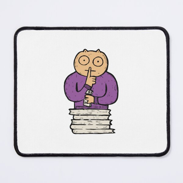 Item preview, Librarian Tarsier Shushing Quietly designed and sold by BysonDesigns.