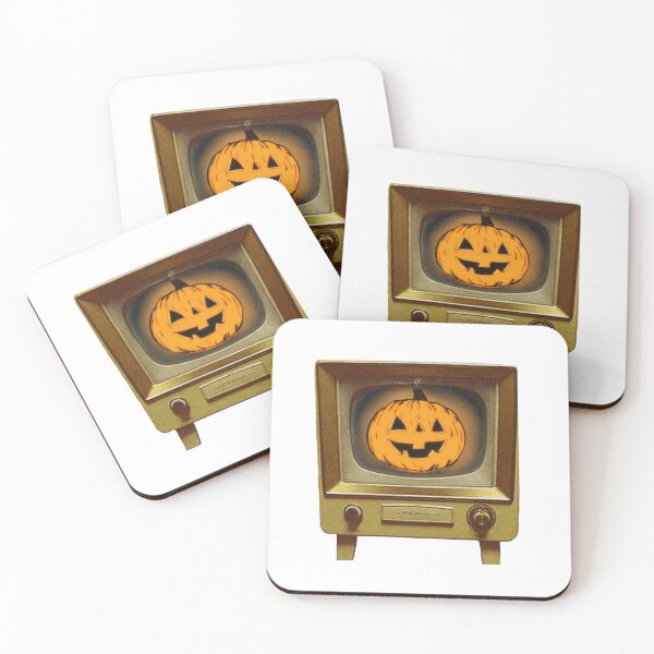 Item preview, Vintage pumpkin tv designed and sold by Ivy Mae.