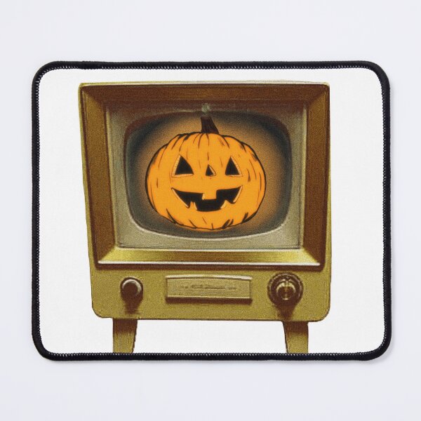 Item preview, Vintage pumpkin tv designed and sold by Ivy Mae.