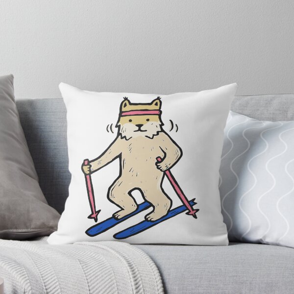 Item preview, Cross Country Skiing Lynx in the Track designed and sold by BysonDesigns.