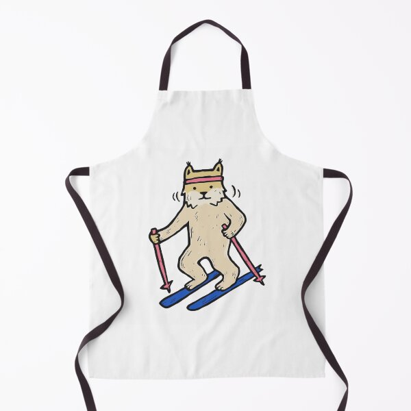 Item preview, Cross Country Skiing Lynx in the Track designed and sold by BysonDesigns.