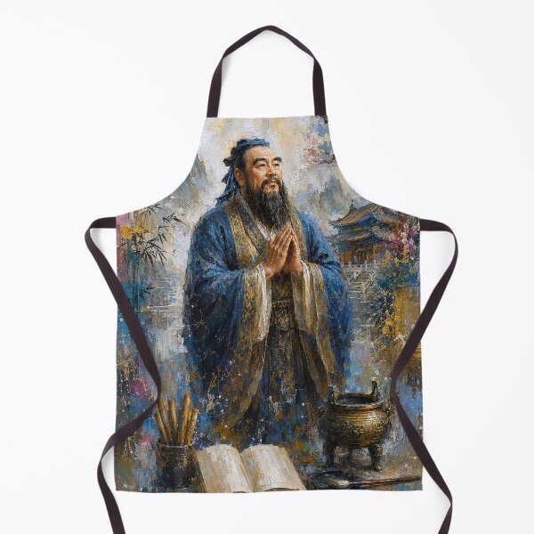 Item preview, Confucius – Ancient Chinese Philosopher Painting designed and sold by GalleryKauffeld.