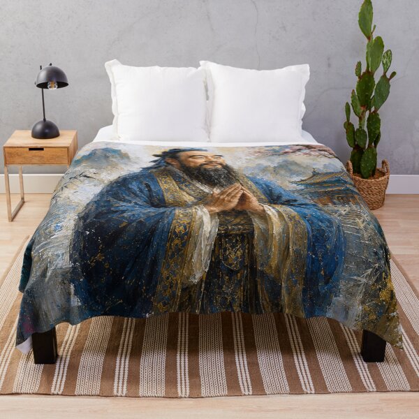 Item preview, Confucius – Ancient Chinese Philosopher Painting designed and sold by GalleryKauffeld.