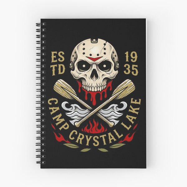 Item preview, Camp Crystal Lake Traditional Tattoo designed and sold by Fictional Ink Society.