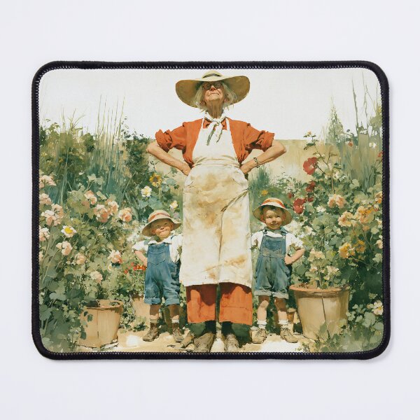 Item preview, Grandma and Her Little Garden Helpers designed and sold by junkydotcom.