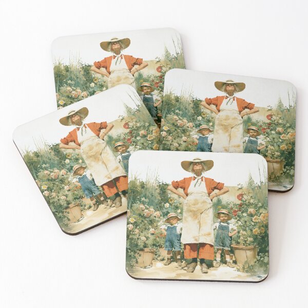 Item preview, Grandma and Her Little Garden Helpers designed and sold by junkydotcom.