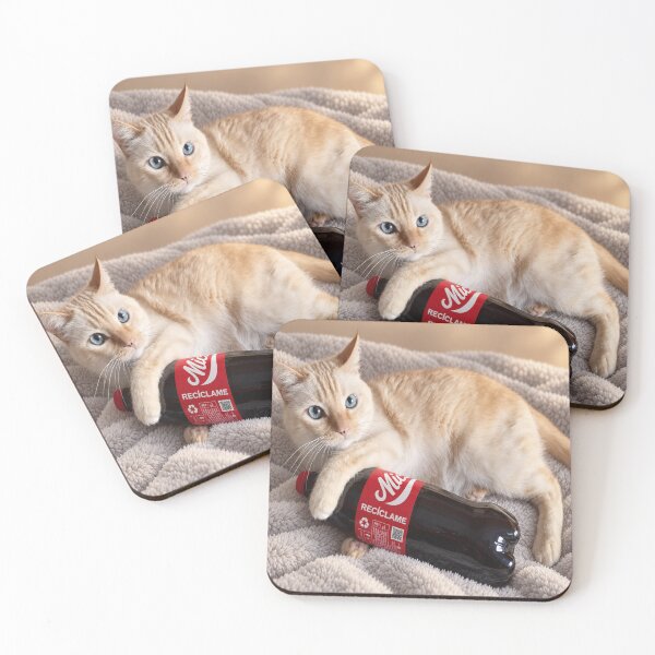 Item preview, Cat Pitufin with MichiCola Recycling Edition designed and sold by MichiCuteCat.