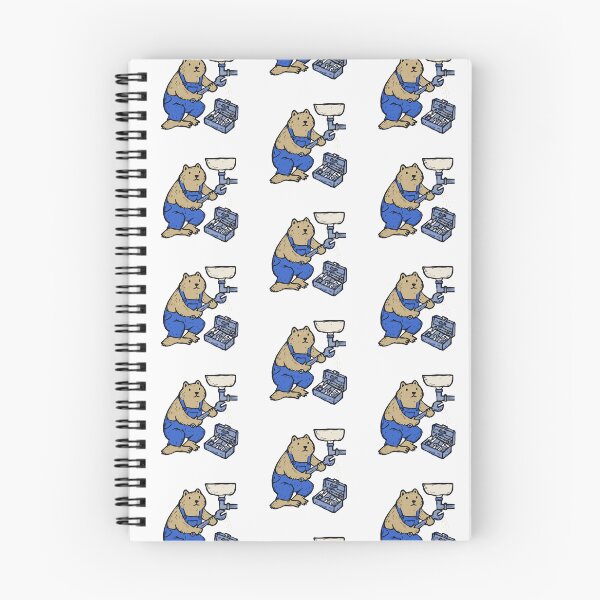Item preview, Plumber Beaver Fixing a Pipe designed and sold by BysonDesigns.