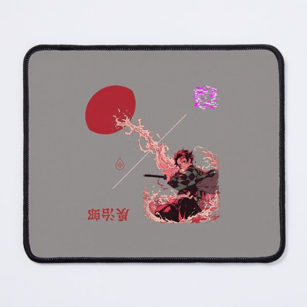 Item preview, Camiseta Demon Slayer Tanjiro Red Sun Action Stance Tee-74 designed and sold by JoachimBaue.