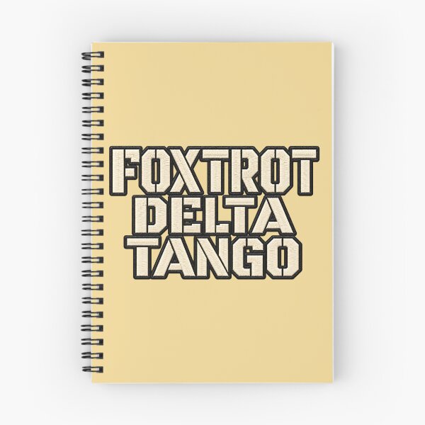 Artikelvorschau, FOXTROT DELTA TANGO FDT Statement Art entworfen und verkauft von ArtDesignTp.