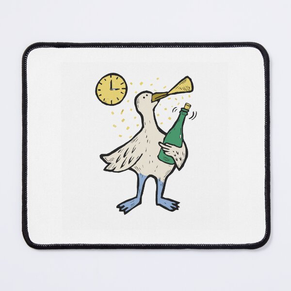 Item preview, New Year Stork Popping the Cork designed and sold by BysonDesigns.