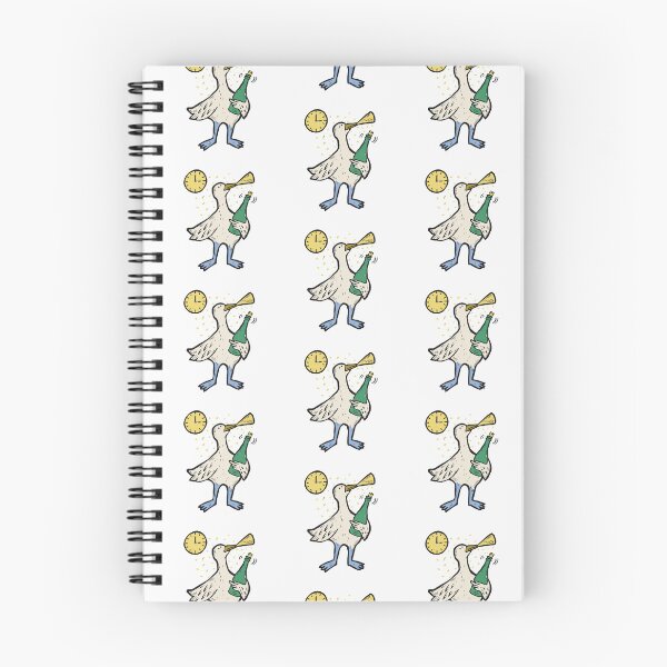 Item preview, New Year Stork Popping the Cork designed and sold by BysonDesigns.