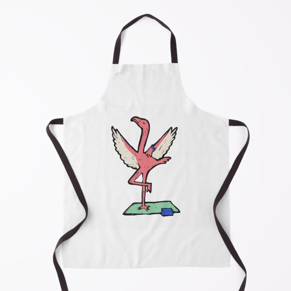 Item preview, Yoga Flamingo in Tree Pose designed and sold by BysonDesigns.