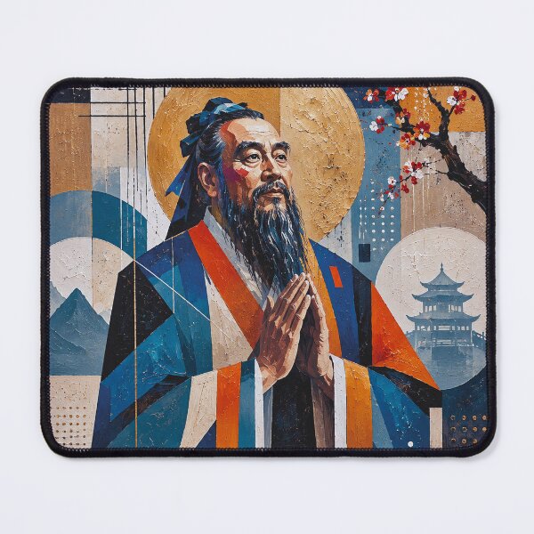 Item preview, Confucius – Ancient Chinese Philosopher Painting designed and sold by GalleryKauffeld.