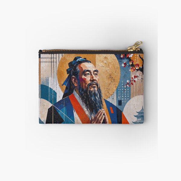 Item preview, Confucius – Ancient Chinese Philosopher Painting designed and sold by GalleryKauffeld.
