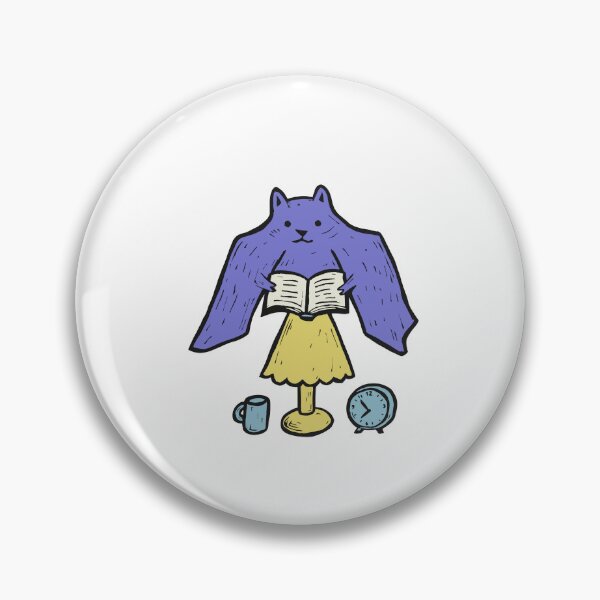 Item preview, Night Owl Bat Reading Late designed and sold by BysonDesigns.