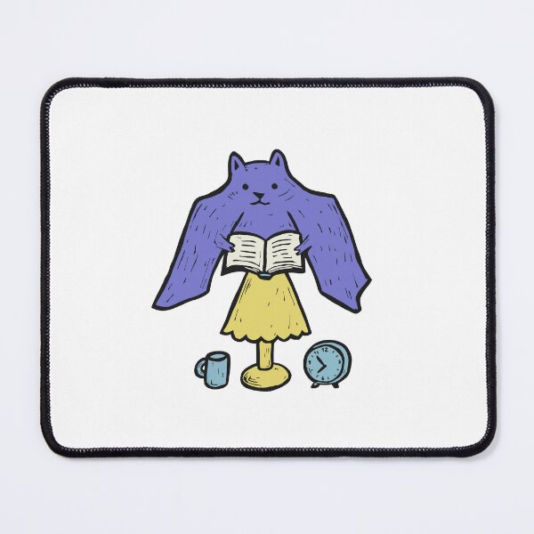 Item preview, Night Owl Bat Reading Late designed and sold by BysonDesigns.