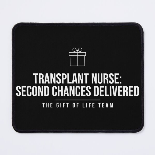 Item preview, Transplant Nurse: Second Chances Delivered Nurse Shirt designed and sold by The Tee Collective.