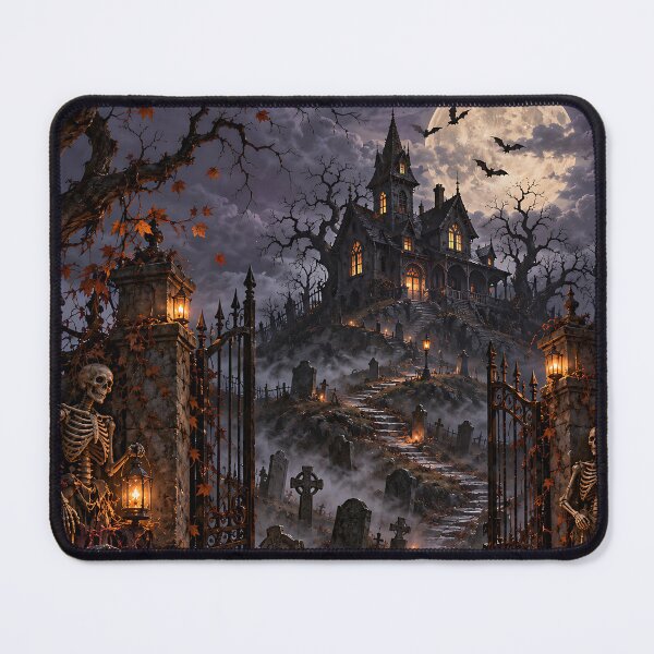 Item preview, Halloween Haunted House designed and sold by RobertMartinArt.