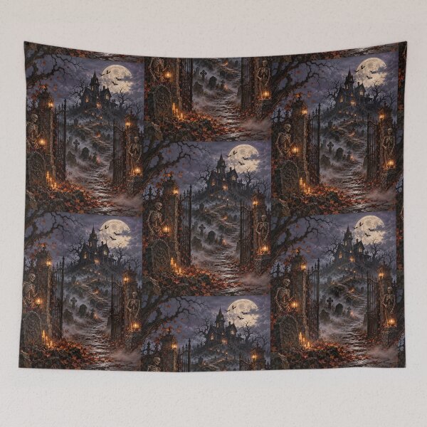 Item preview, Halloween Haunted House designed and sold by RobertMartinArt.