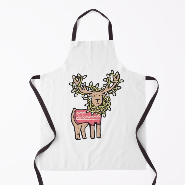 Item preview, Christmas Lights Reindeer in a Tangle designed and sold by BysonDesigns.