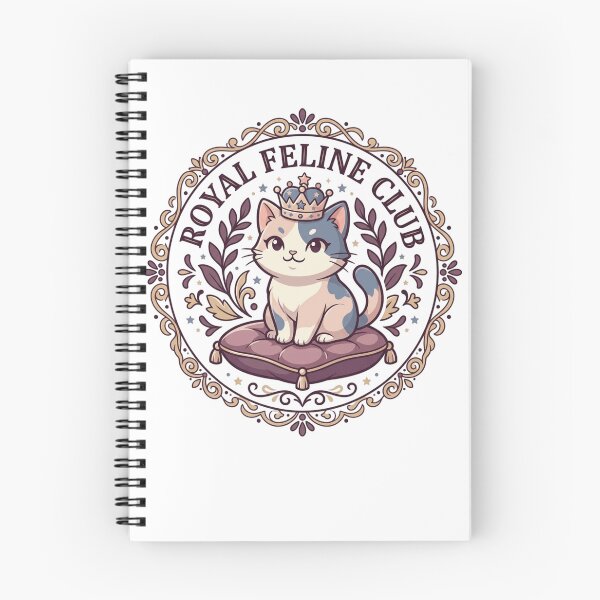 Item preview, Royal Feline Club Gothic Crowned Cat Vintage Crest  designed and sold by mood-draftsman.