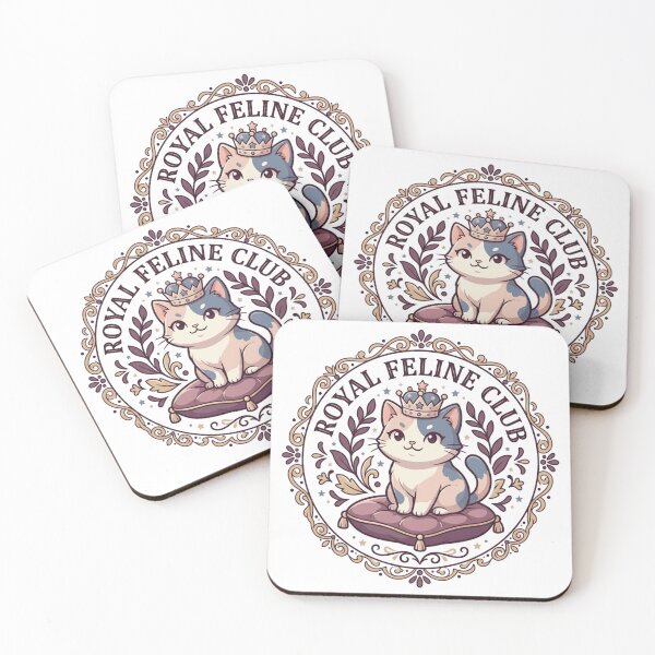 Item preview, Royal Feline Club Gothic Crowned Cat Vintage Crest  designed and sold by mood-draftsman.