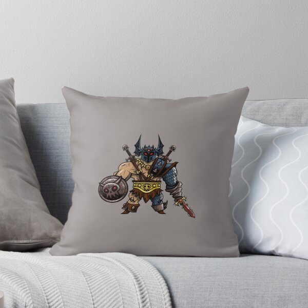 Item preview, Chibi Barbarian Warrior Skull Shield Sword-31 designed and sold by TobiasLeona.